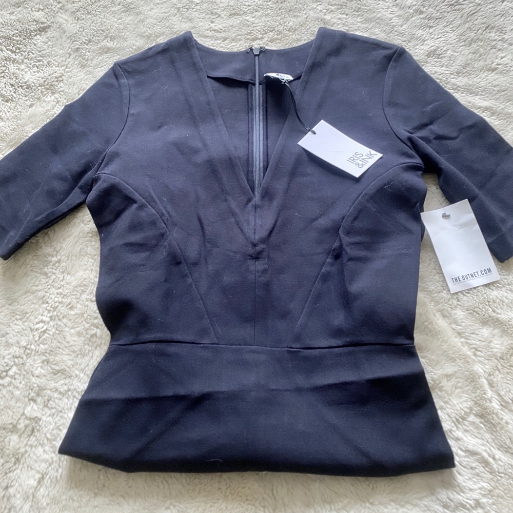⭐️BUY 3 GET 1 FREE⭐️ NWT IRIS & INK Black Dress